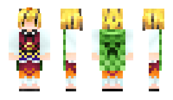 Minecraft skin Andante