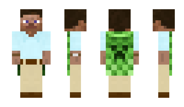 Minecraft skin ZombieRoom