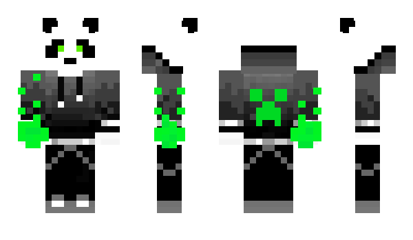 Minecraft skin Blacksponge