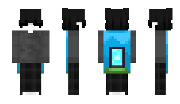 Minecraft skin nobody_here01