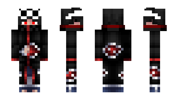 Minecraft skin Drakfr