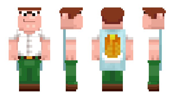 Minecraft skin dweier
