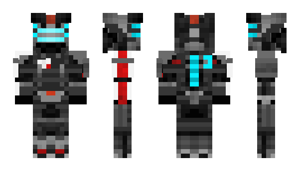 Minecraft skin Clockwerk