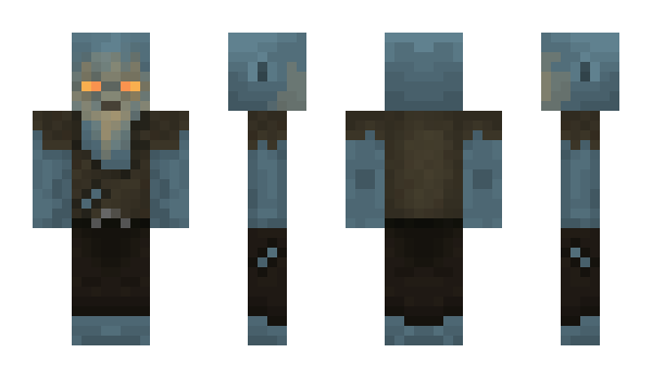 Minecraft skin bluepowerranger