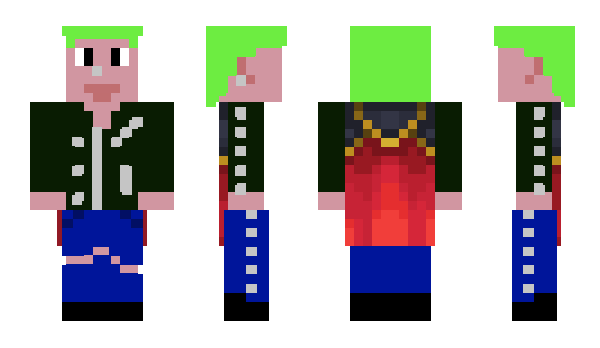 Minecraft skin Galion