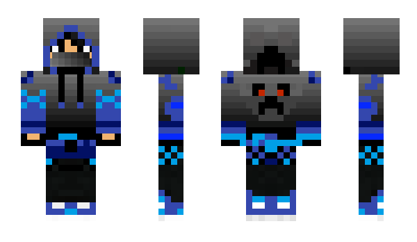 Minecraft skin blueice1