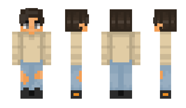 Minecraft скін по ніку ChannelX