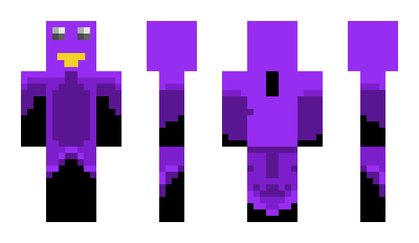 Minecraft skin purplebirdzz1316