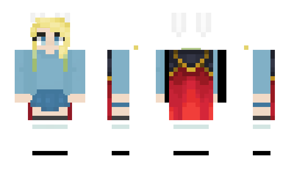 Minecraft skin FionnaCampbell