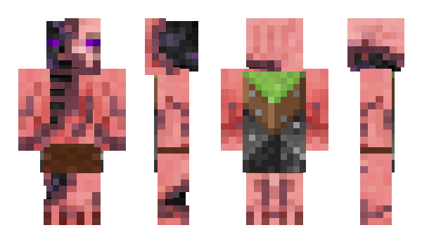 Minecraft skin DominusZork