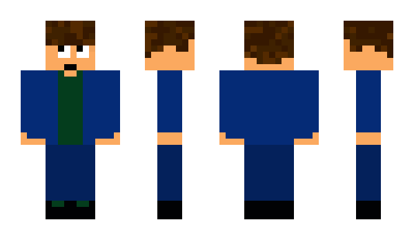 Minecraft skin Blue564
