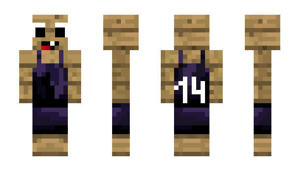 Minecraft skin Stickman321