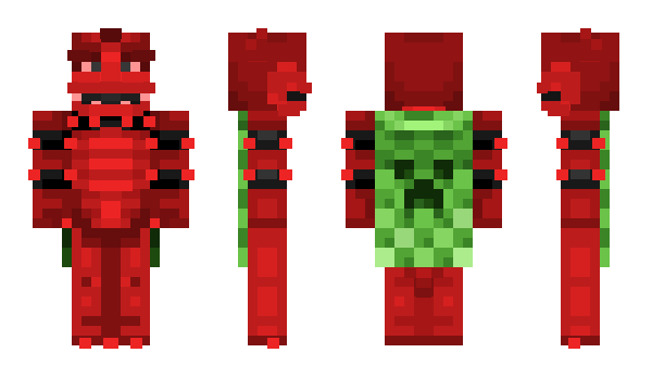 Minecraft skin R___B___W___N