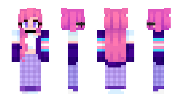 Minecraft skin Zari_Ash