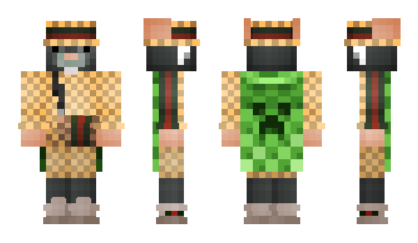 Minecraft skin kankermuis