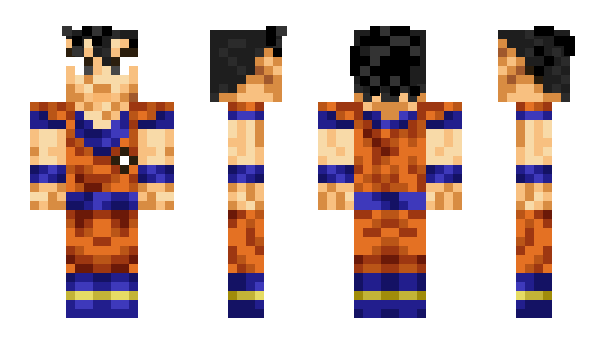 Minecraft скин по нику songoku1986