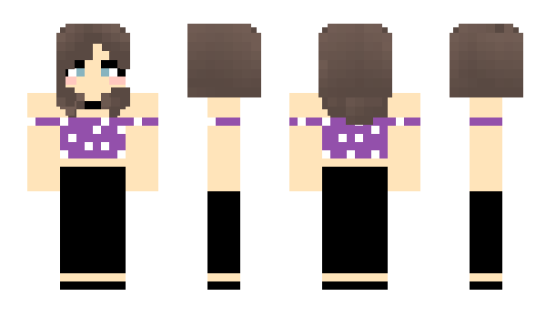 Minecraft skin Katymatynka