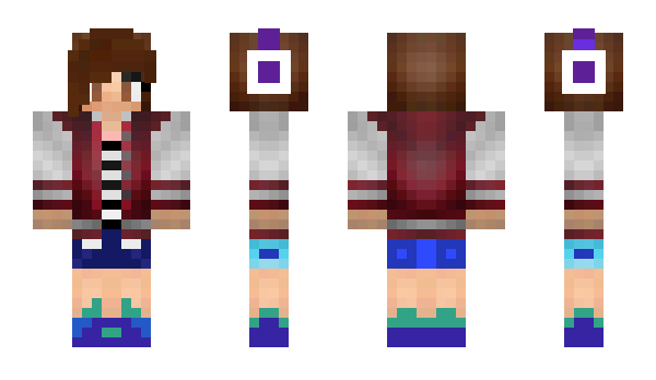 Minecraft skin SrtaWokiNoPleiYo