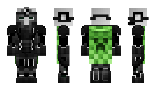 Minecraft skin NetheroweJablko