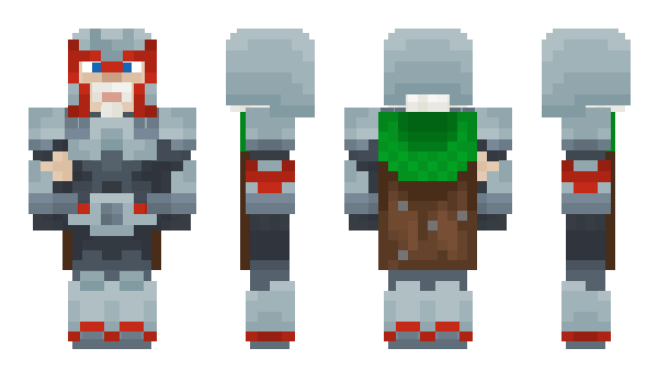 Minecraft скин по нику ArchMageGale