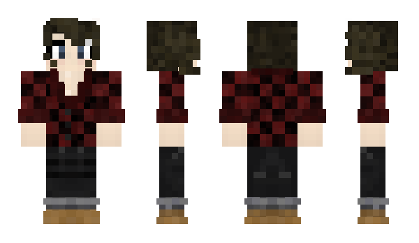 Minecraft skin Paigikis