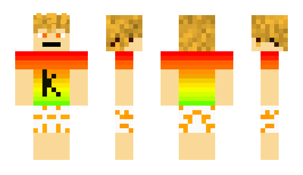 Minecraft skin KreaderHD