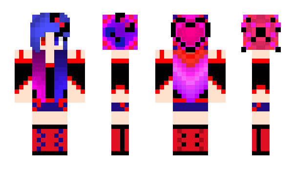 Minecraft skin CalamityGirl