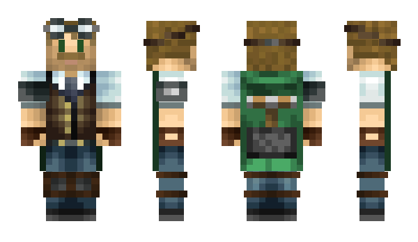 Minecraft skin NomadicMiner