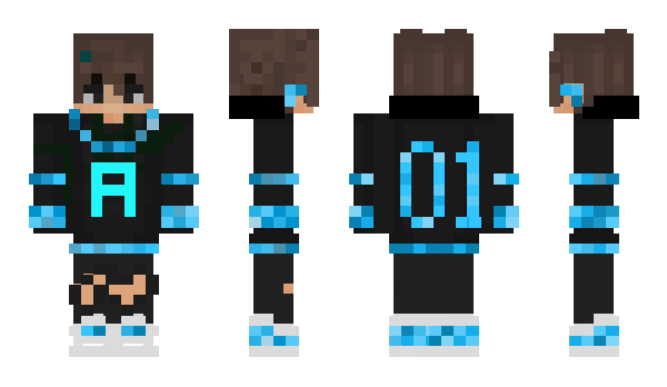 Minecraft скин по нику NotAarav
