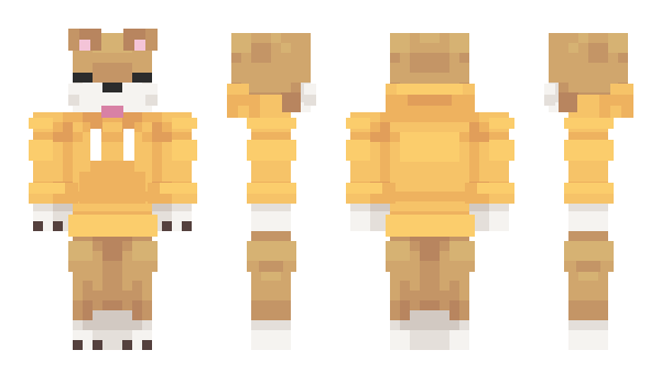 Minecraft skin dogezinnn