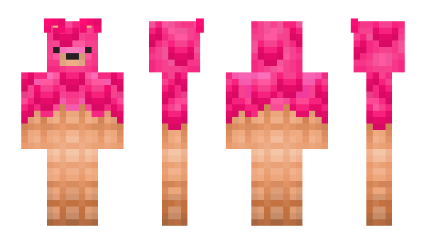 Minecraft skin strawberr