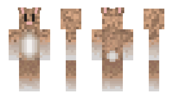 Minecraft skin BADbunny1