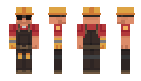 Minecraft skin Sp4wnE