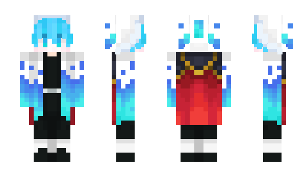 Minecraft skin iCursedWater