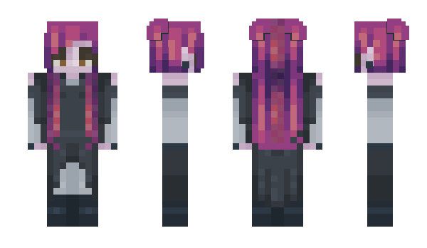 Minecraft скин по нику VoidViolet