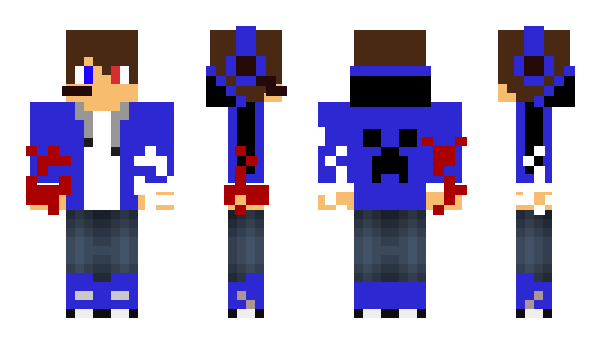 Minecraft скин по нику BlackDed