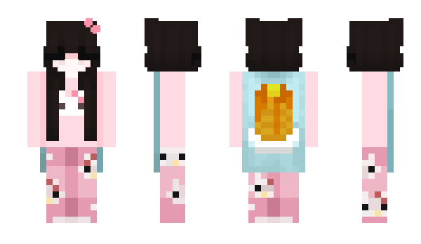 Minecraft скин по нику LuvSenpai