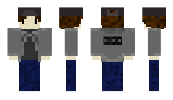 Minecraft skin korted