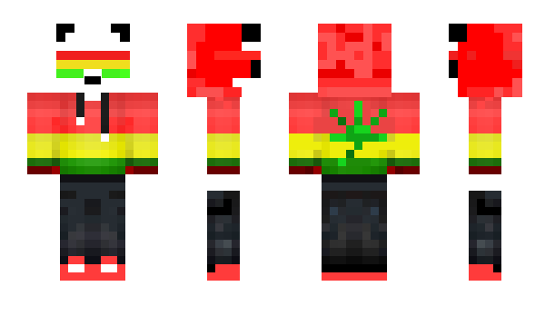 Minecraft skin Driping