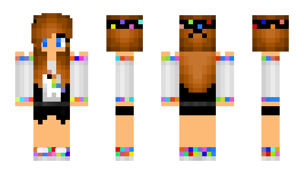 Minecraft skin MinniMouse