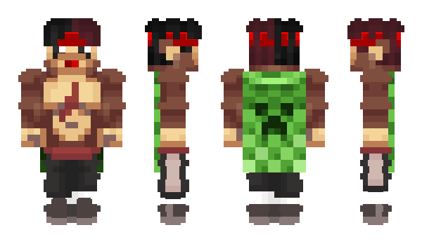 Minecraft skin xElzu