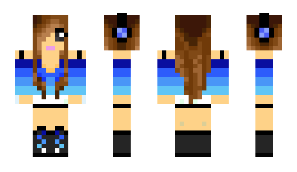 Minecraft skin JuneX