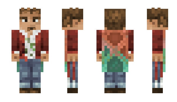 Minecraft скин по нику nuTeV_