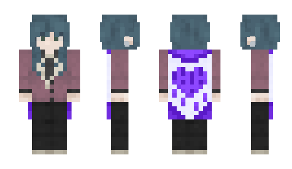 Minecraft skin trihlor