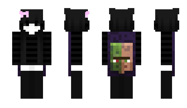 Minecraft skin KrejziTysia