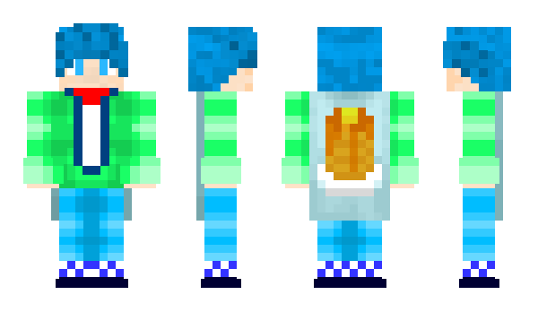 Minecraft скин по нику Ocean_HK