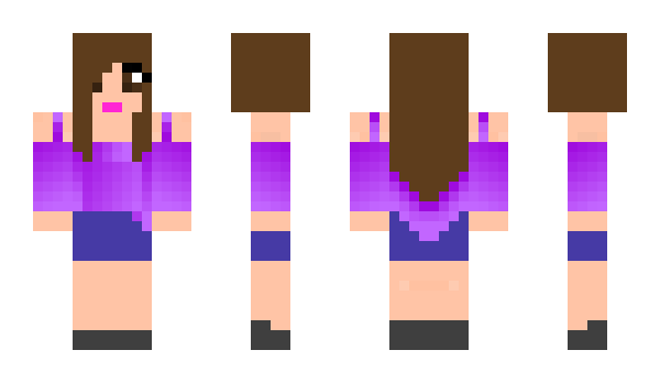 Minecraft skin purplerocks192