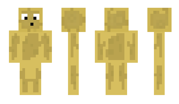 Minecraft skin GoldSlime