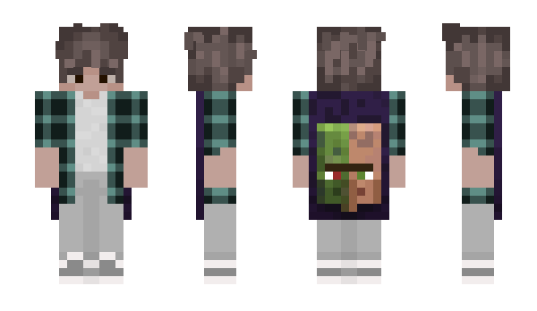 Minecraft skin BR3B