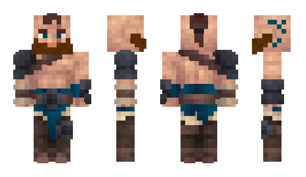 Minecraft skin Thragg